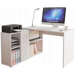 Masa de birou Mirjan24 Deborah/Armando (White)