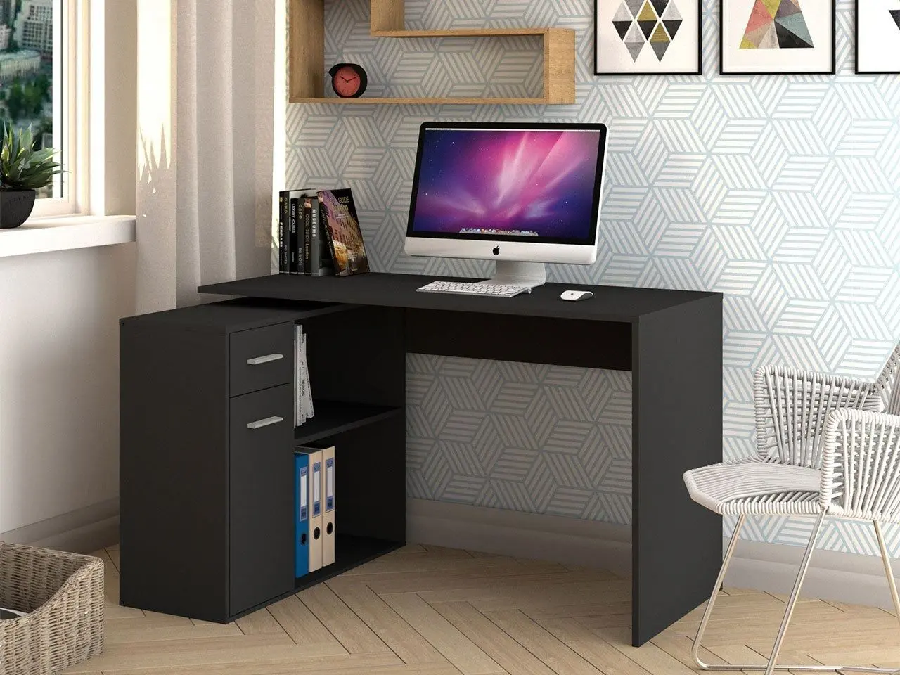 Стол письменный Mirjan24 Pinot/Marco (Anthracite) - 6