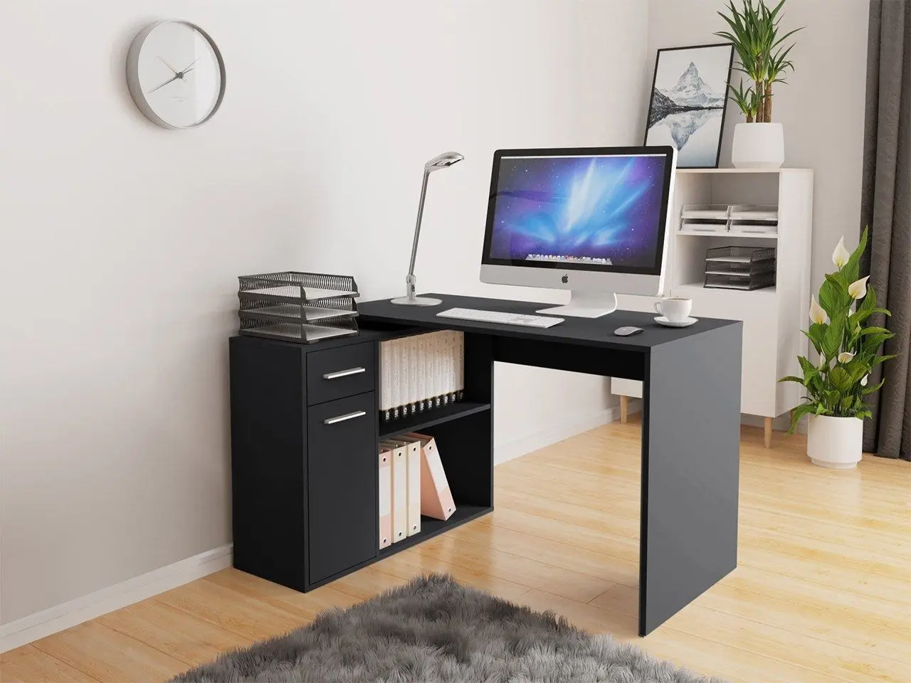 Стол письменный Mirjan24 Pinot/Marco (Anthracite)