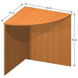 Модульный стол Mobhaus Tempo Asistent New 024 (Cherry) Thumb