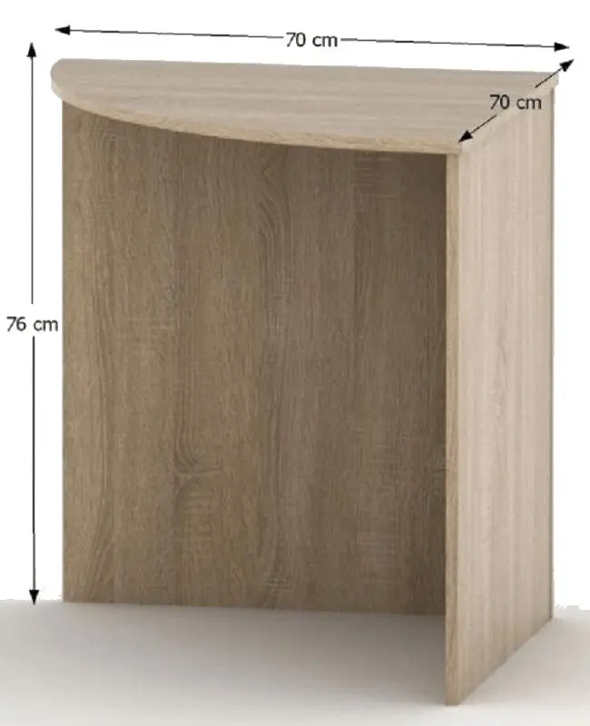 Модульный стол Mobhaus Tempo Asistent New 024 (Sonoma Oak)