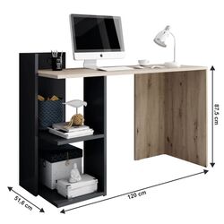 Письменный стол Mobhaus Andreo (Artisan Oak/Graphite) Thumb