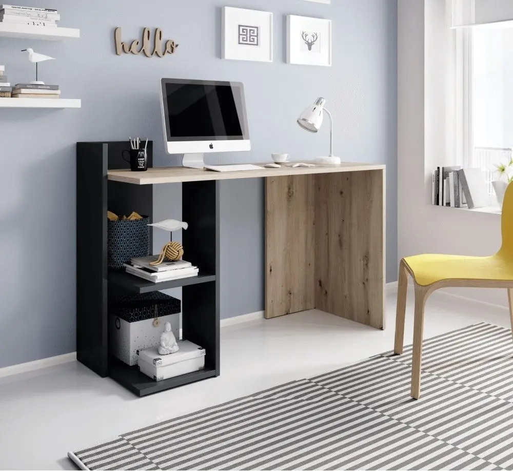 Письменный стол Mobhaus Andreo (Artisan Oak/Graphite) - 3
