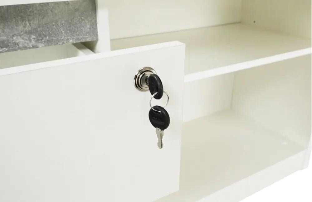 Письменный стол Mobhaus Bentos (White/Concrete) - 11
