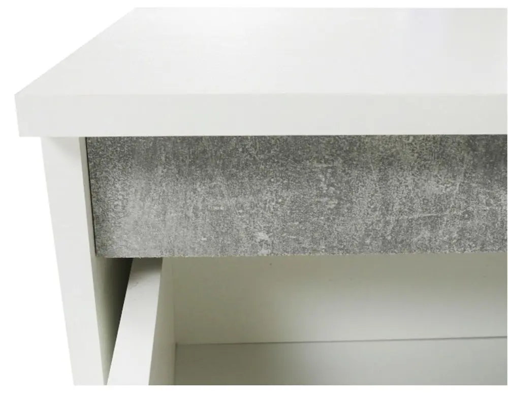 Письменный стол Mobhaus Bentos (White/Concrete) - 4