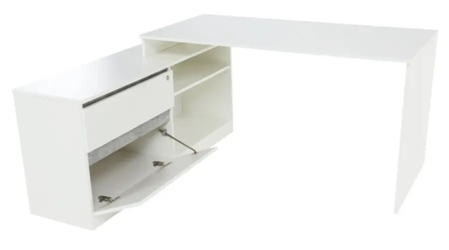Письменный стол Mobhaus Bentos (White/Concrete) - 7