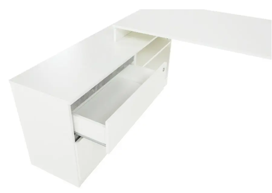 Письменный стол Mobhaus Bentos (White/Concrete) - 8