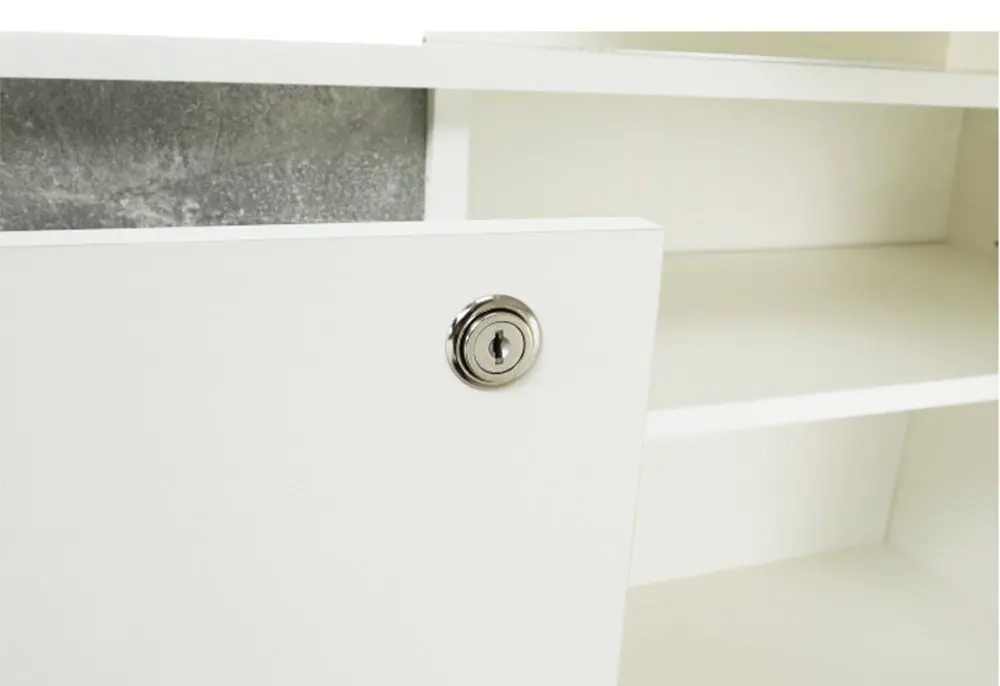 Письменный стол Mobhaus Bentos (White/Concrete) - 10