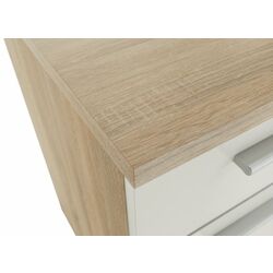 Masa de birou Mobhaus Egon (Sonoma Oak/White) Thumb