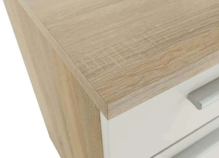 Masa de birou Mobhaus Egon (Sonoma Oak/White)