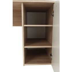 Masa de birou Mobhaus Eustach (Sonoma Oak/White) Thumb