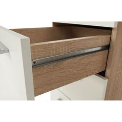 Masa de birou Mobhaus Eustach (Sonoma Oak/White) Thumb