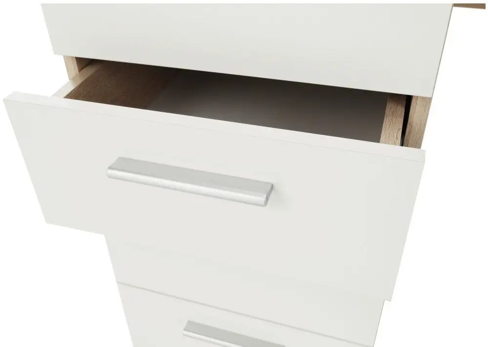 Masa de birou Mobhaus Eustach (Sonoma Oak/White)