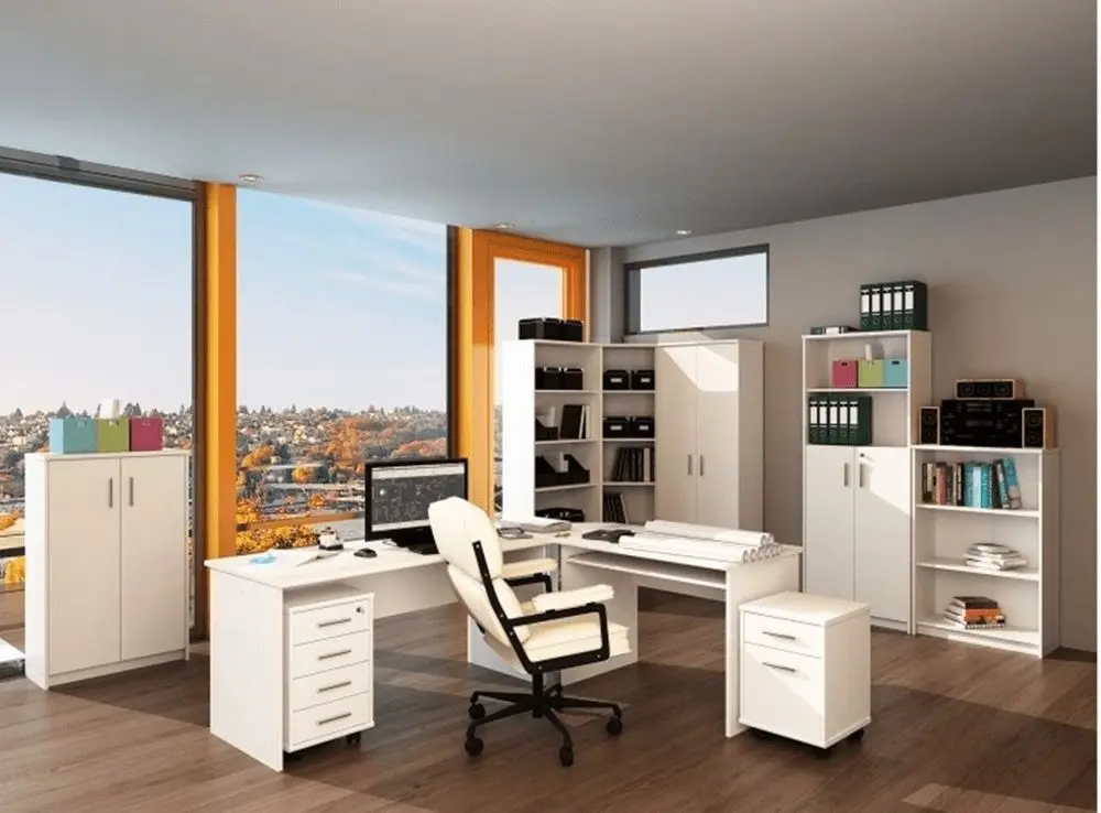 Masa de birou Mobhaus Johan 2 New 01 (White)