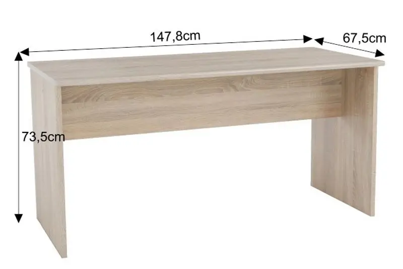 Письменный стол Mobhaus Johan 2 New 08 JH112 (Sonoma Oak)