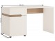 Masa de birou Mobhaus Lynatet Typ 80 (White Extra High Gloss/Sonoma Oak Truffle)