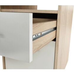 Masa de birou Mobhaus Maurus New MA11 (Sonoma Oak/White) Thumb