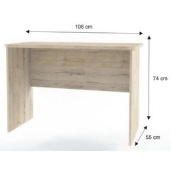 Masa de birou Mobhaus Orestes (Sanremo Oak) Thumb