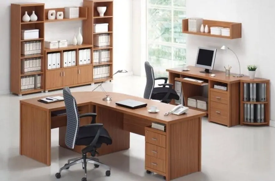 Masa de birou Mobhaus Oscar T01 (Cherry)