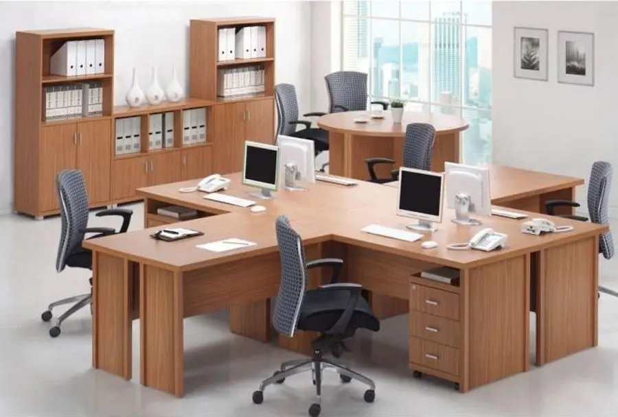 Masa de birou Mobhaus Oscar T01 (Cherry)