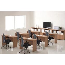 Masa de birou Mobhaus Oscar T01 (Cherry) Thumb