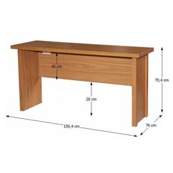 Masa de birou Mobhaus Oscar T01 (Cherry) Thumb