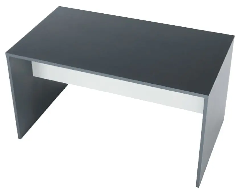 Masa de birou Tempo Kondela Rioma New Typ 11 (Graphite/White)
