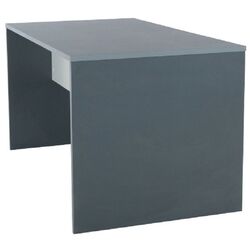 Masa de birou Tempo Kondela Rioma New Typ 11 (Graphite/White) Thumb