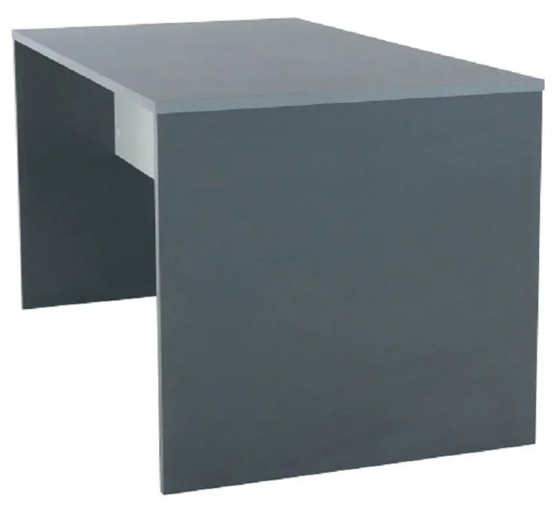 Masa de birou Tempo Kondela Rioma New Typ 11 (Graphite/White)