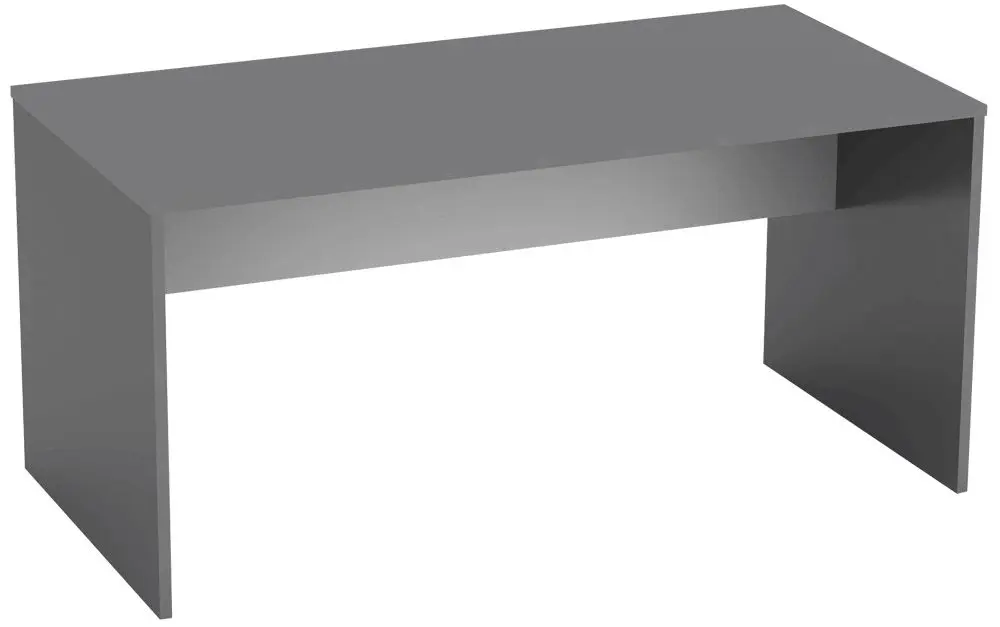Masa de birou Tempo Kondela Rioma New Typ 16 (Graphite/White)