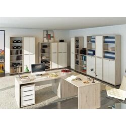 Masa de birou Tempo Kondela Rioma Typ 16 (Sanremo/White) Thumb