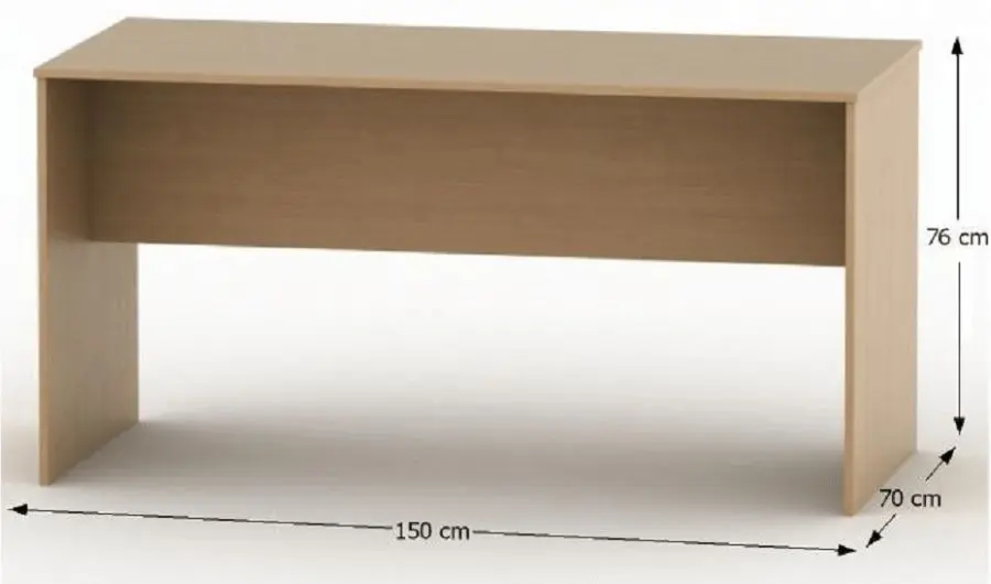 Письменный стол Mobhaus Tempo Asistent New 020 ZA 150 (Beech) - 2