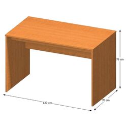 Masa de birou Mobhaus Tempo Asistent New 021 PI (Cherry) Thumb