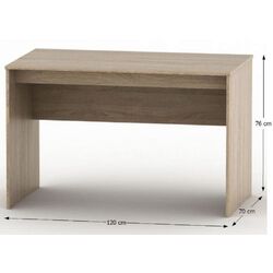 Masa de birou Mobhaus Tempo Asistent New 021 PI (Sonoma Oak) Thumb