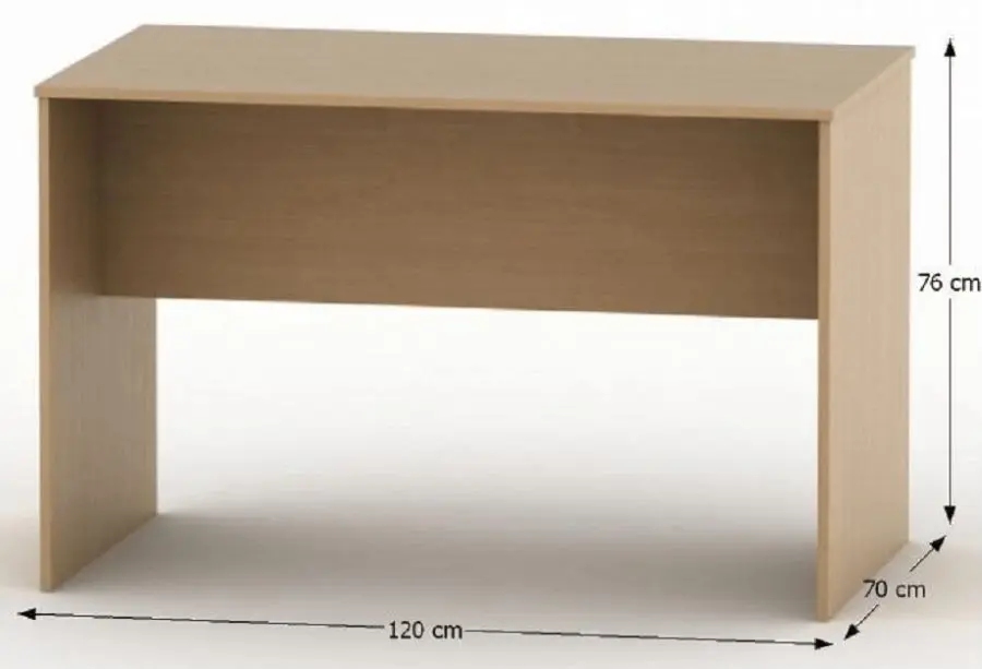 Письменный стол Mobhaus Tempo Asistent New 021 ZA 120 (Beech) - 3