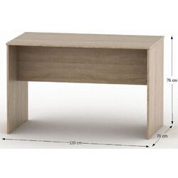 Masa de birou Mobhaus Tempo Asistent New 021 ZA 120 (Sonoma Oak) Thumb