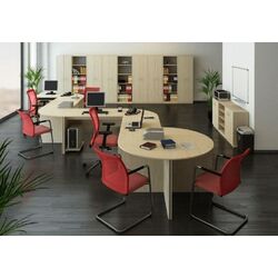 Masa de birou Mobhaus Tempo Asistent New 021 ZA 120 (Sonoma Oak) Thumb