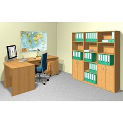 Письменный стол Mobhaus Tempo Asistent New 022 150 (Beech) Thumb