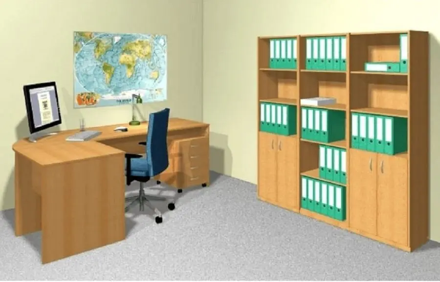 Письменный стол Mobhaus Tempo Asistent New 022 150 (Beech) - 3