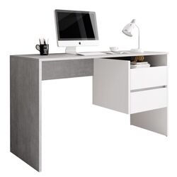 Письменный стол Mobhaus Tulio (Concrete/White Matt)
