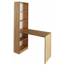 Письменный стол со стеллажом Mobhaus Jasmin (Sonoma Oak)