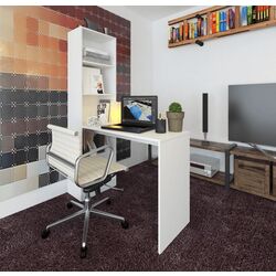 Письменный стол со стеллажом Mobhaus Jasmin (White) Thumb