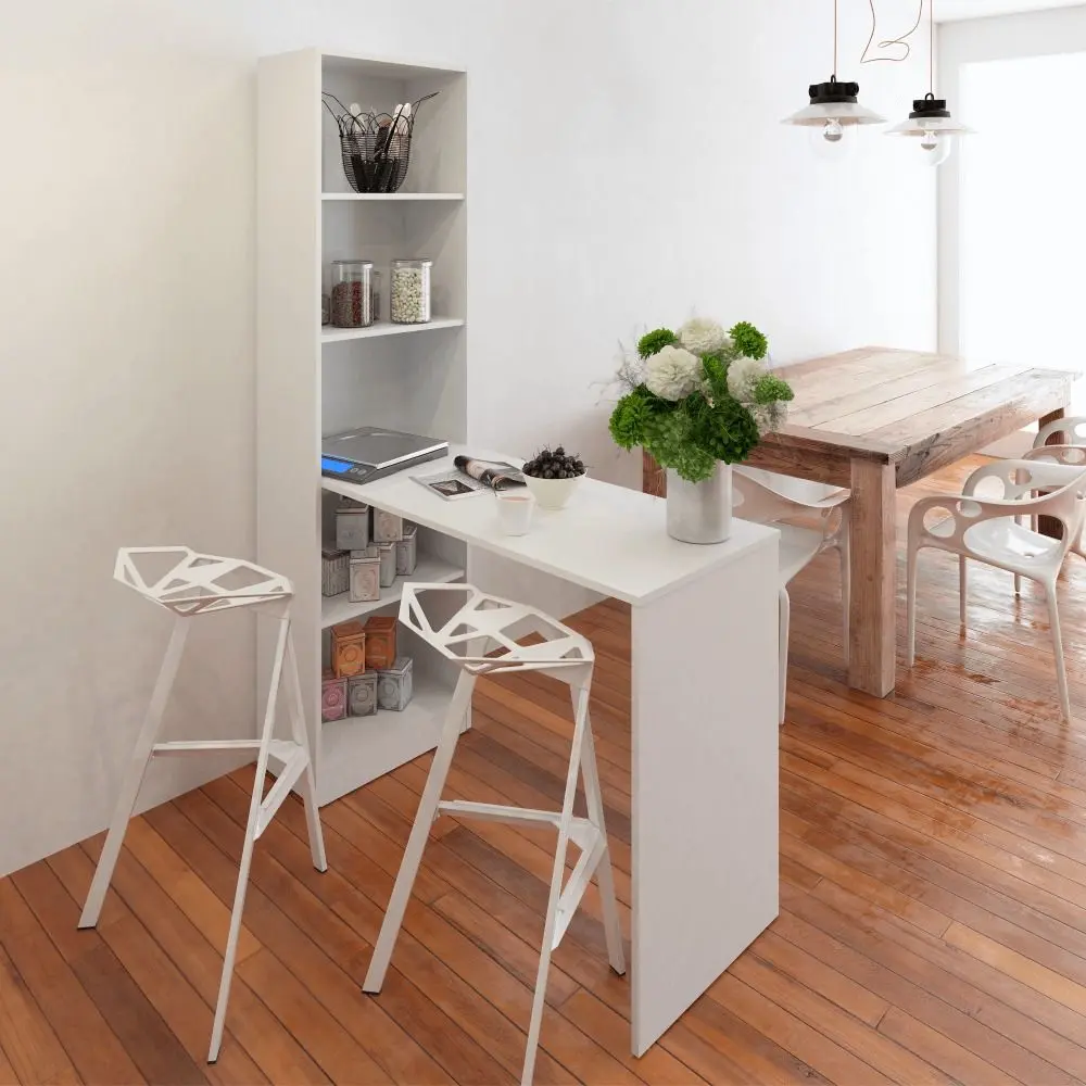 Письменный стол со стеллажом Mobhaus Jasmin (White) - 4