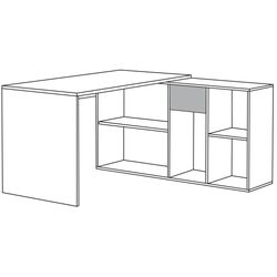 Письменный стол Mobi Лайт 03.245 (Белый) Thumb