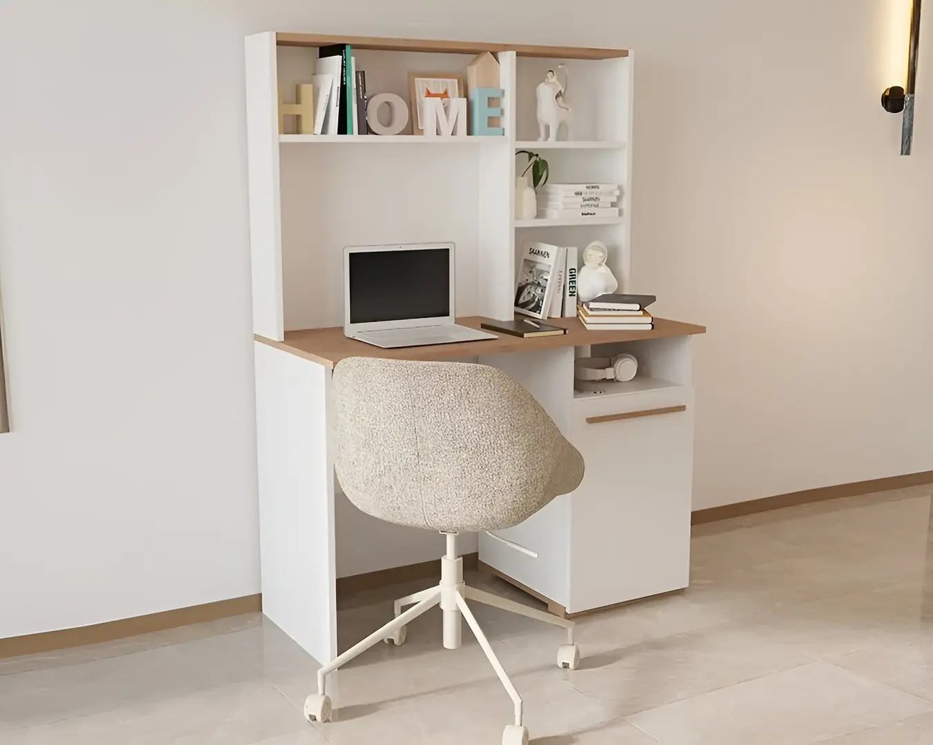 Письменный стол ModaLife Eva 110 (White/Oak) - 2