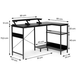 Masa de birou Modern Home PJJCT0140 (Black) Thumb