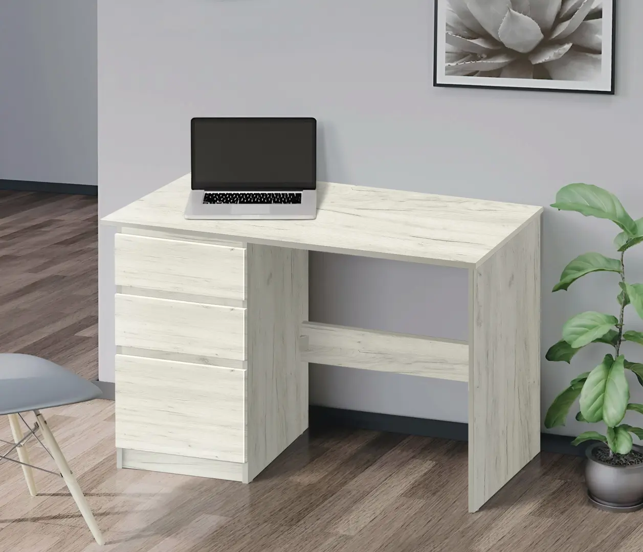 Письменный стол Modern Komfi 2 120cm (Craft Oak White)
