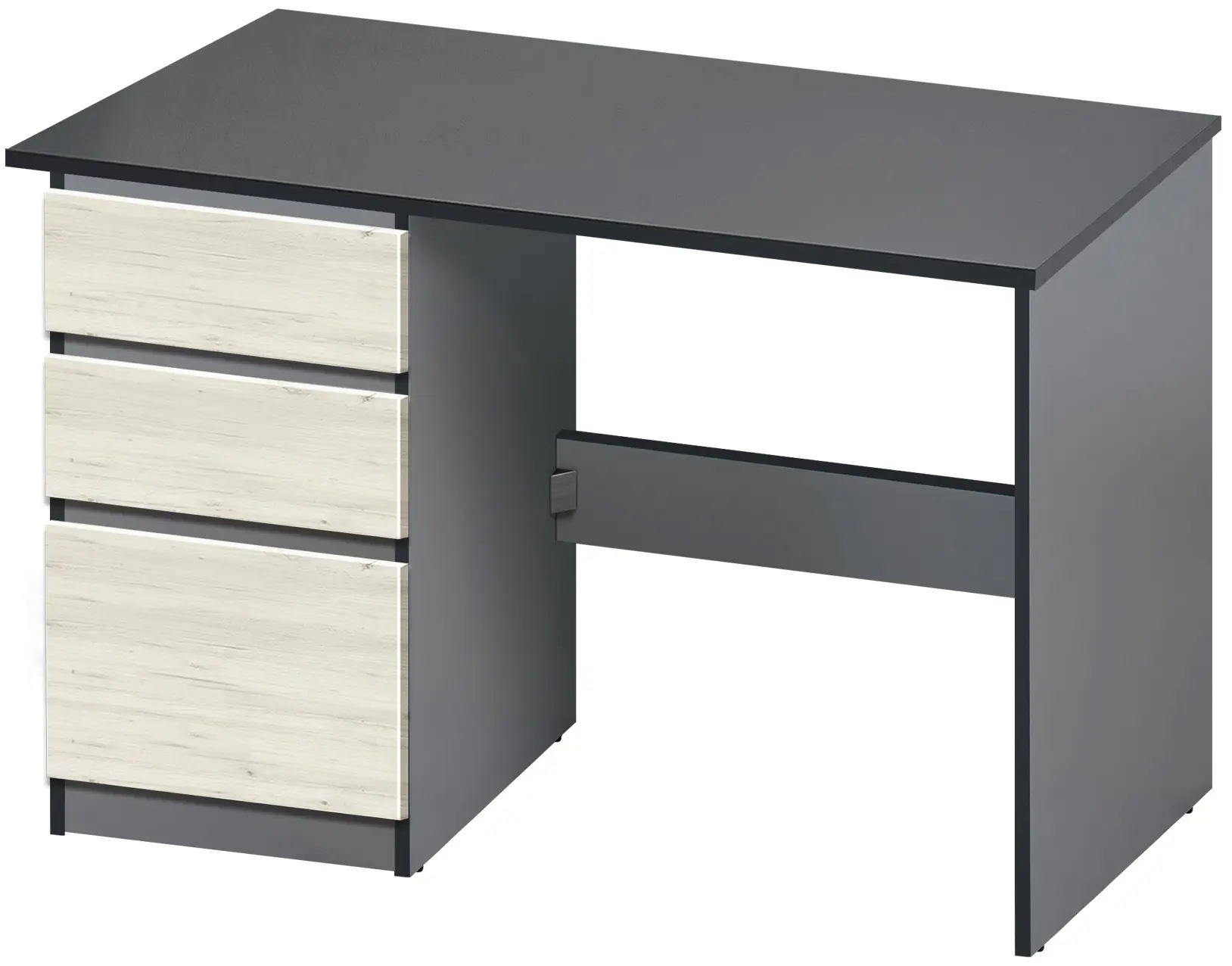 Письменный стол Modern Komfi 2 120cm (Slate Gray/Craft Oak White)