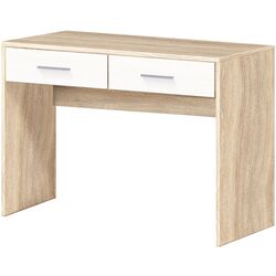 Masa de birou Modern Tennessee 2S 100cm (Sonoma Oak/White) Thumb