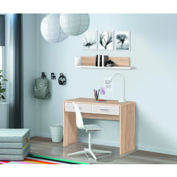 Masa de birou Modern Tennessee 2S 100cm (Sonoma Oak/White) Thumb